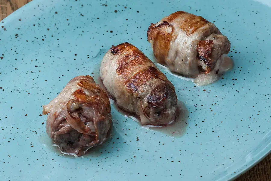 Involtini con Gorgonzola e Prosciutto Crudo