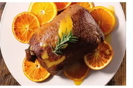arrosto con salsa all arancia