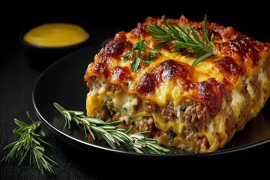 Lasagne con salsiccia e gorgonzola