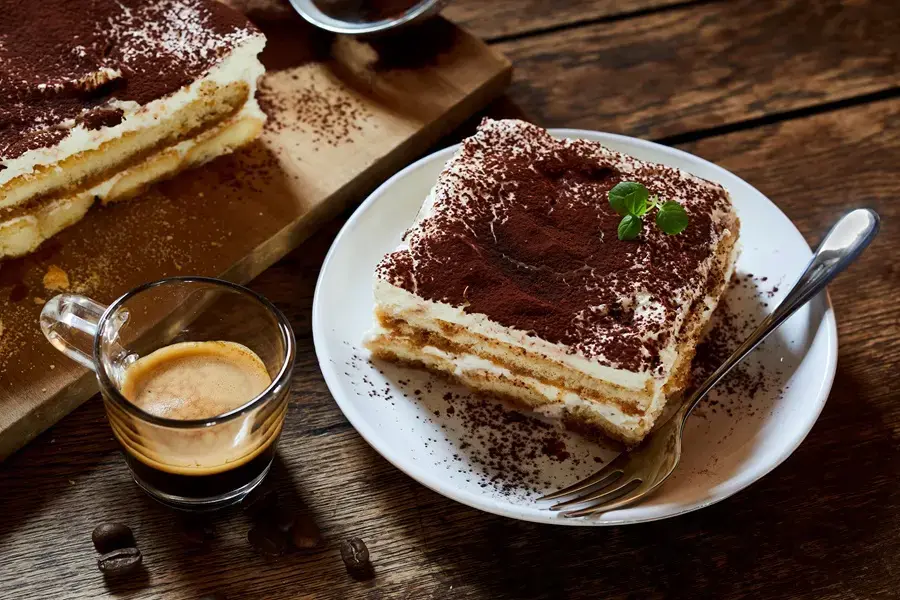Tiramisù con ricotta e yogurt