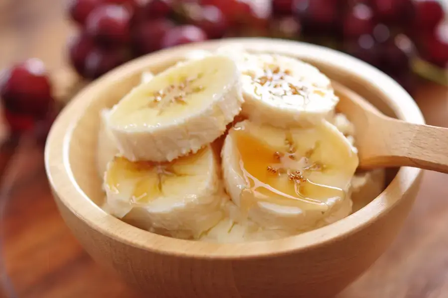 Mousse di banana e ricotta