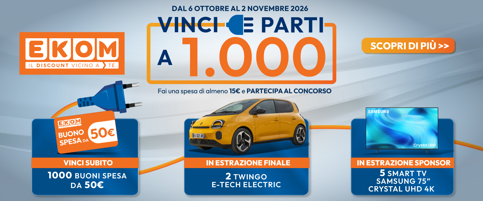 concorso vinci e parti